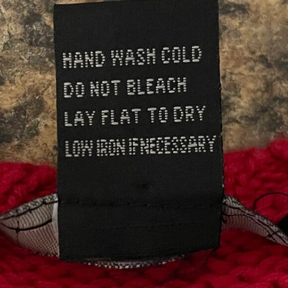 T & Company Womens Cardigan Size PL Patriotic Americana Flag Knit Vintage Style - Picture 6 of 8